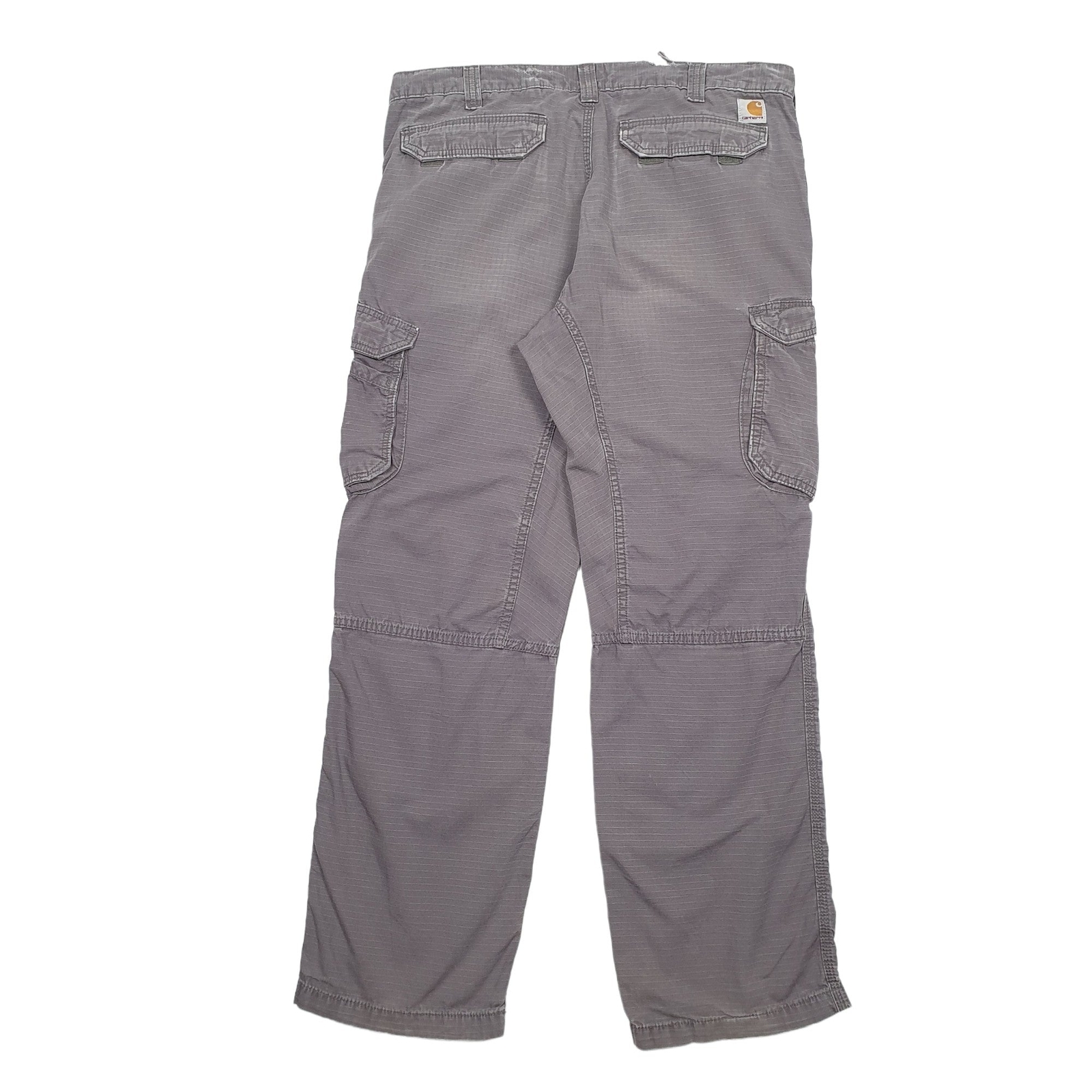 CARHARTT Cargo Workwear Trousers Cotton  &  Polyester Grey Mens W38 L32 image 4