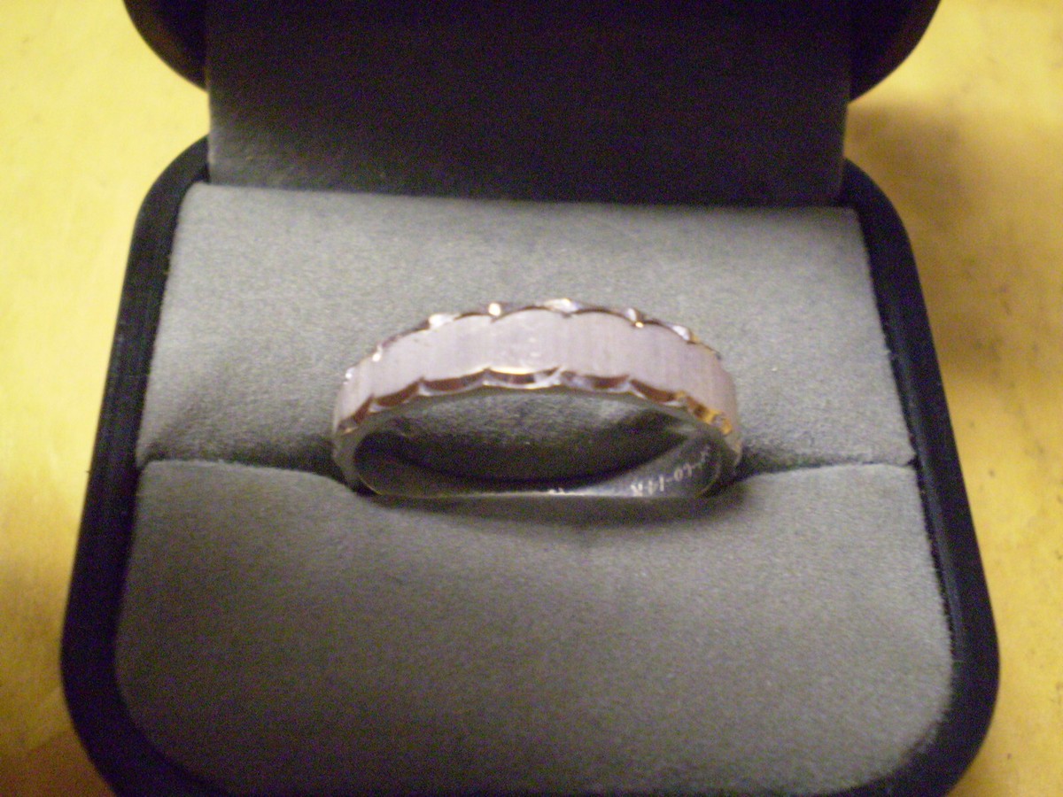 14K White Gold Ladies Men