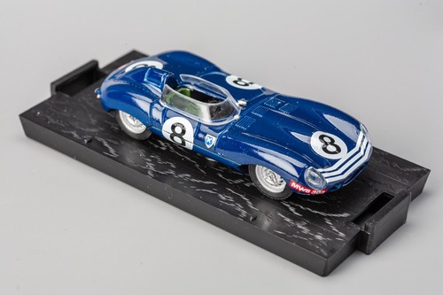 Jaguar D Type #8 Ron Flockhart 6th Daily Express Silverstone 1956 BRUMM 1:43 - Imagen 11 de 13