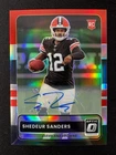 2025 Panini Shedeur Sanders The Rookies Autographs (/299) (Raw)