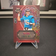 Trevor Lawrence - 2023 Wild Card 7 Card Stud - Red Hearts /3 Jaguars