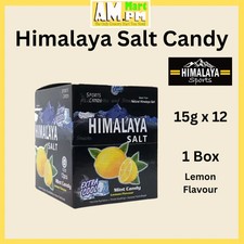12 Pack of HIMALAYA SALT Sport Mint Candy Extra Cool LEMON Flavor FREE SHIPPING