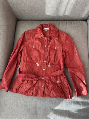 Rot Orangene Leichte Jacke Von Verse Größe L Sehr Gut