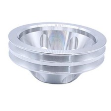 Lwp Sbc 2 Water Pump Pulleys Aluminium Sbc Double Groove For 1969-85 Long