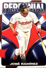 Topps 2026 Series 1 Jose Ramirez Perennial All-Stars Insert Guardians #PAS-16