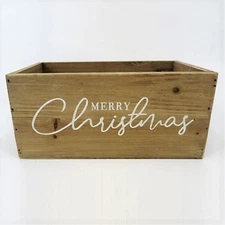 MDR Trading Inc. AI-2227-1060 Merry Christmas Decorative Wooden Box