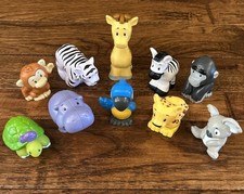 Fisher Price Little People Wild Animal Lot of 10 Random -Safari Zoo Talkers Ark