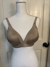 Warner's NWT Blissful Benefits Back Smoothing Beige T Shirt Bra Size 36C W4013