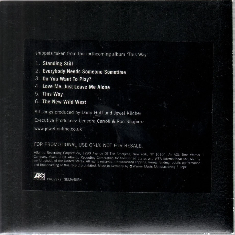 Jewel This Way (Auszüge Vom Bevorstehenden Album) CD Europa Atlantic - Bild 2 von 2