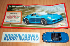 TR042 PORSCHE 911 SPEEDSTER + BPZ GERMANY WITH LOGO MPG KINDER SURPRISE 2012/13