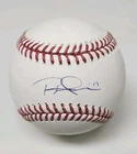 Rhys Hoskins Signed Rawlings Official Major League Baseball MIL MLB Holo A10