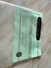Girard-Perregaux Original Garantiezertifikat ...