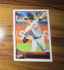 Zach Britton Rookie Card Topps 2011 Lineage #61 Baltimore Orioles. rookie card picture