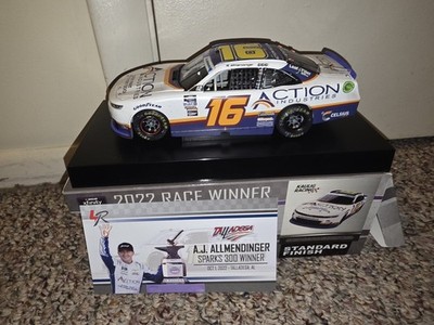 AJ Allmendinger 2022 Action Industries Talladega Playoff Win 1/24 Nascar Diecast