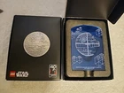 Set of 2 LEGO 5007840 2023 VIP Star Wars Collectible Coin Death Star GWP Retired