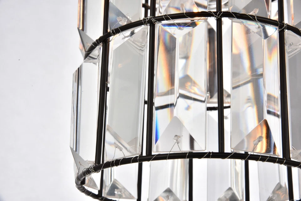 Elegant Lighting LD5002D7 Blair 1 Light 7-1/8"W Mini Pendant - Bronze - Image 4 of 4