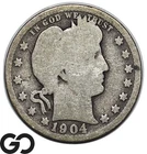 1904-O Barber Quarter