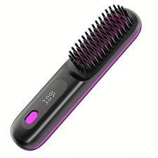 USB Wireless Household Electric Hair Straightening Comb For Both Straightening A