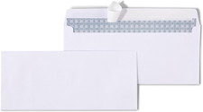 Staples Easy Close No. 10 Security-Tint Envelopes, 4-1/8" X 9-1/2", Box of 100