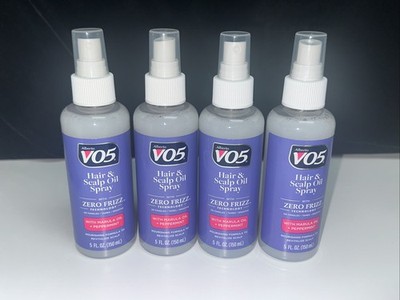 4 PACK  Alberto V05 Hair & Scalp Oil Spray  Marula Oil + Peppermint 5 oz. NEW