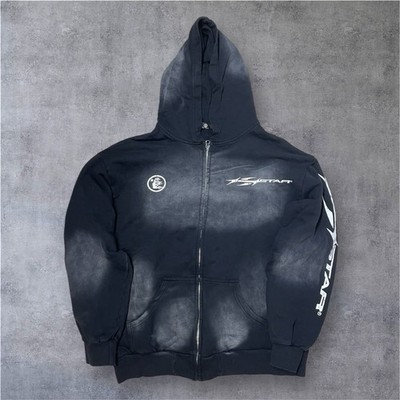 Hellstar Hoodie Schwarz   Größe L, Neu