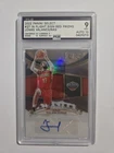Graded PLG (CHINA) NBA Auto #'d /99 - Jonas Valunciunas.  In Flight Red Prisms