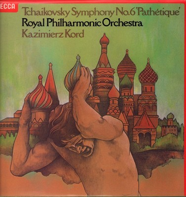 SXL6894 Tchaikovsky Symphony No.6 'pathétique' LP vinyl UK Decca 1979 in front