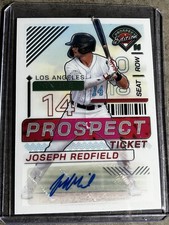 2024 Panini Prospect Edition - Joseph Redfield #107 Holo Signatures (AU, RC)