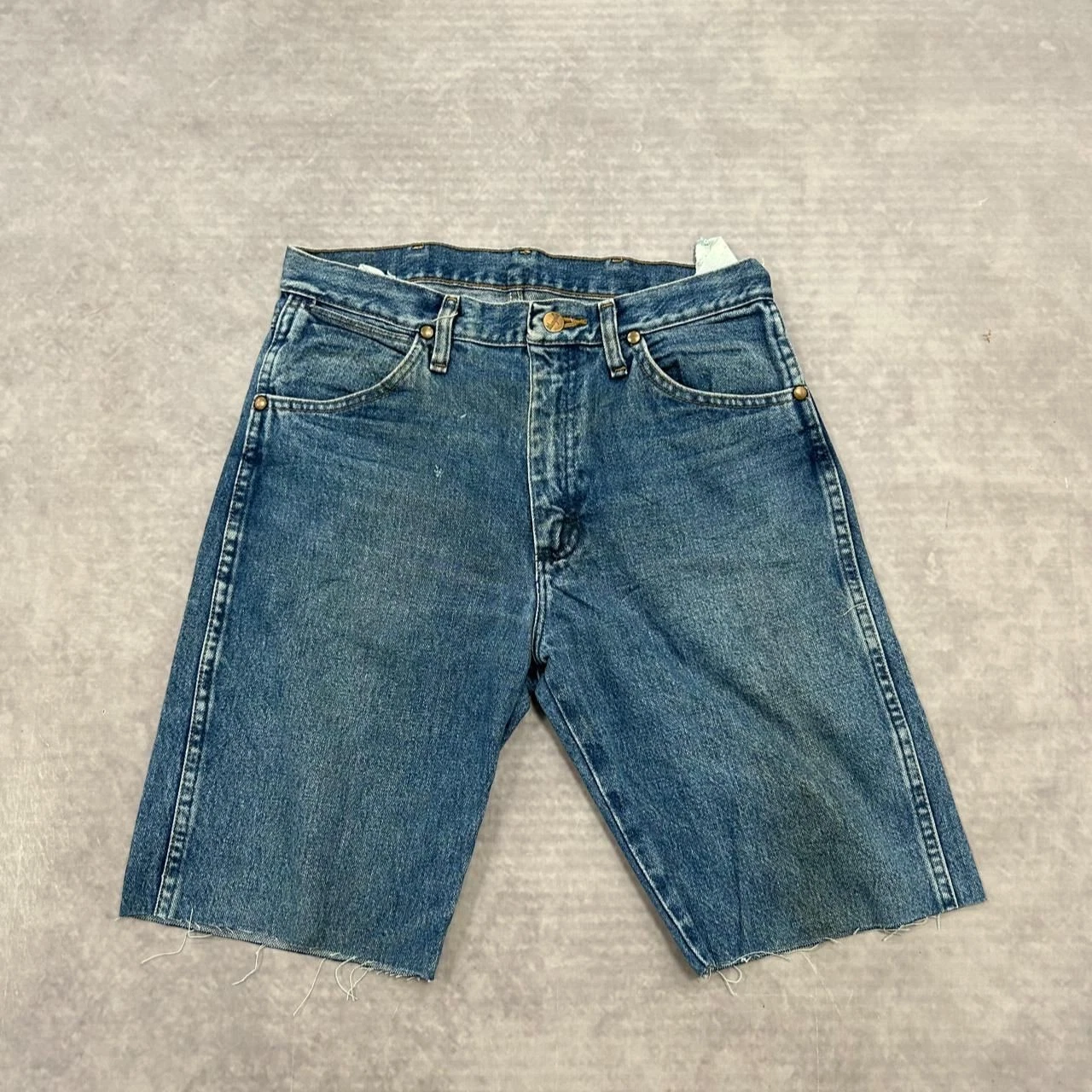 Wrangler Shorts Cut Off Denim Shorts Men's 29