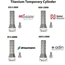 Dental Multi-unit Abutment Temporary Cylinder Fits Hiossen/Nobel/Adin/ITI