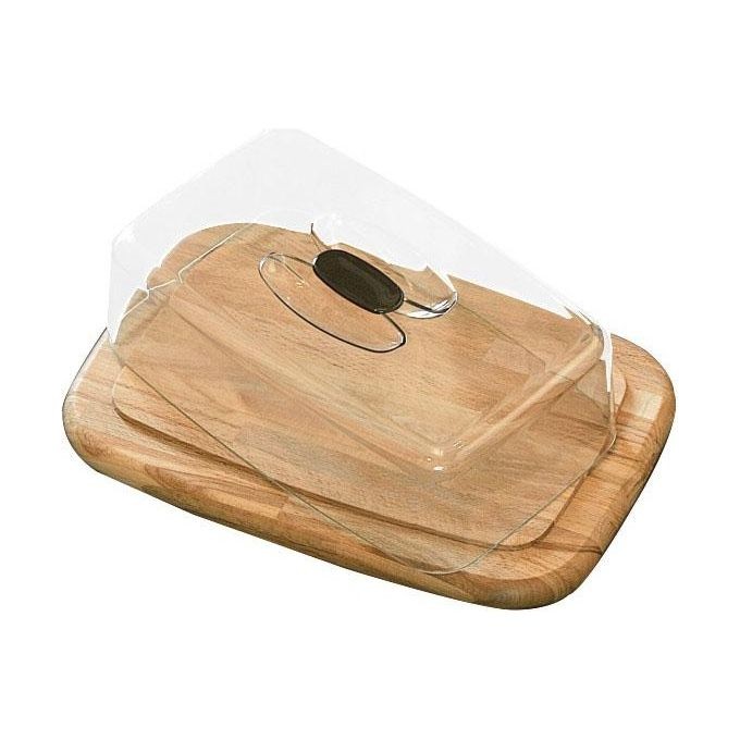 Checco Contenitore Formaggio Legno Faggio 30X21 - Servizio Tavola