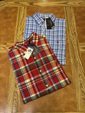 LOT OF 2 XXL NWT POLO RALPH LAUREN LONG SLEEVE BUTTON DOWN SHIRTS