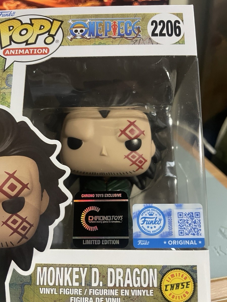 Funko Pop! Monkey D Dragon One Piece #2206 (CHASE) Chrono Toys