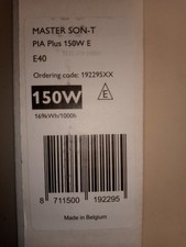 1x Philips  150 W Natriumdampf Hochdrucklampe Master SON T PIA Plus E40 Master