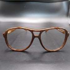 Vintage Pathway Dallas Briar Eyeglass Frames Brown Tortoise USA Made 145 Temple