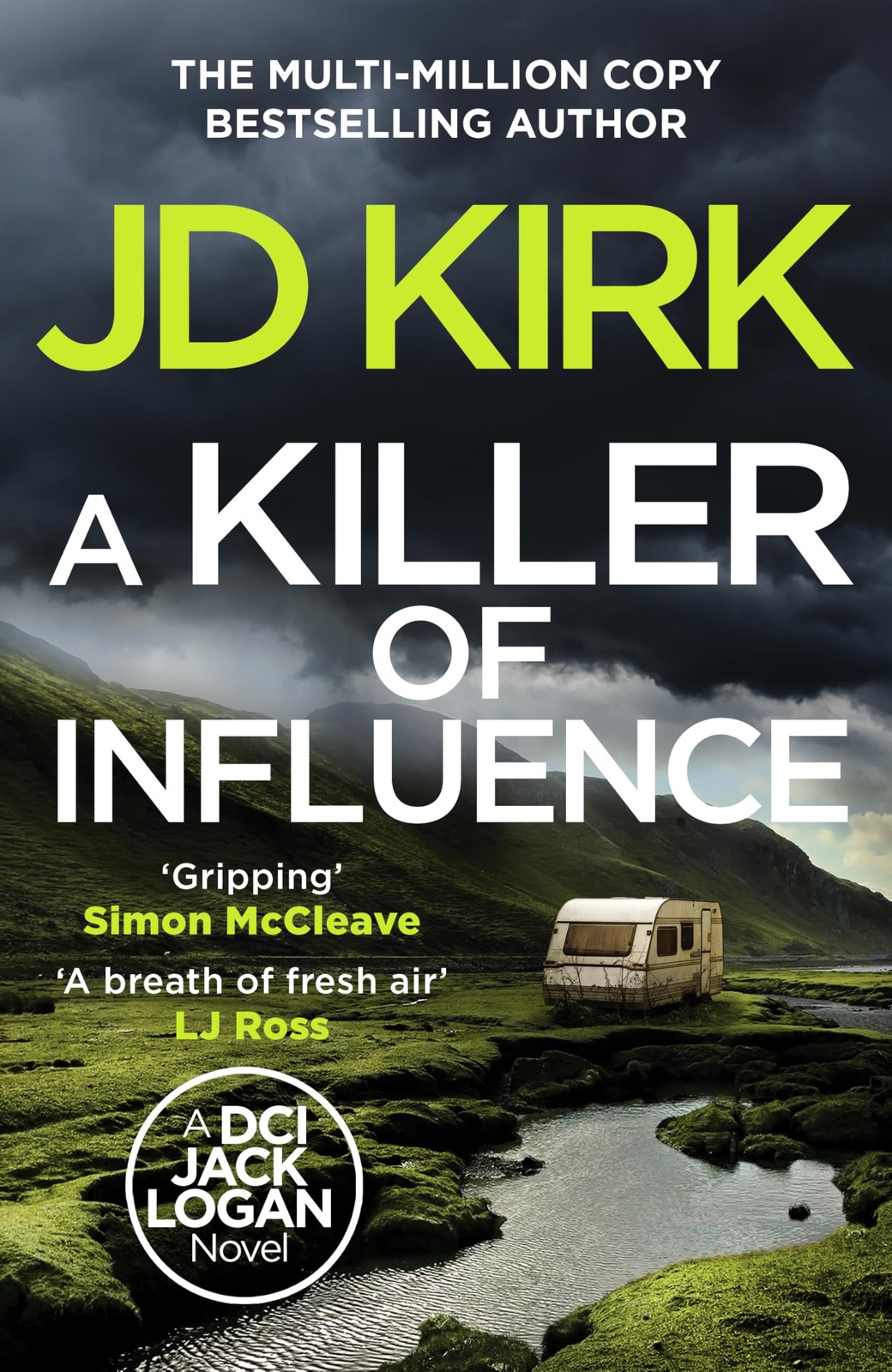 A Killer of Influence JD Kirk DCI Logan Book 20 Hardback Crime Thriller - Image 5