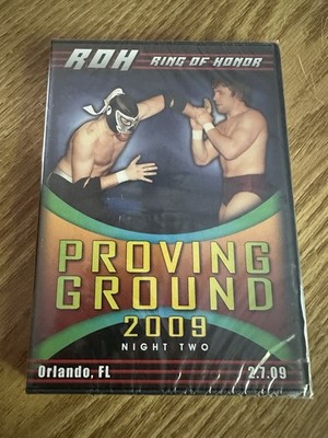 RING OF HONOR Proving Ground Night Two 2009 2.7.09 DVD OOP ROH WWE AEW NXT ECW