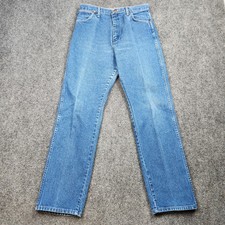 Vintage Wrangler Jeans Womens 13x32 Blue Cowboy Cut Denim 13MWZG Made USA 90s