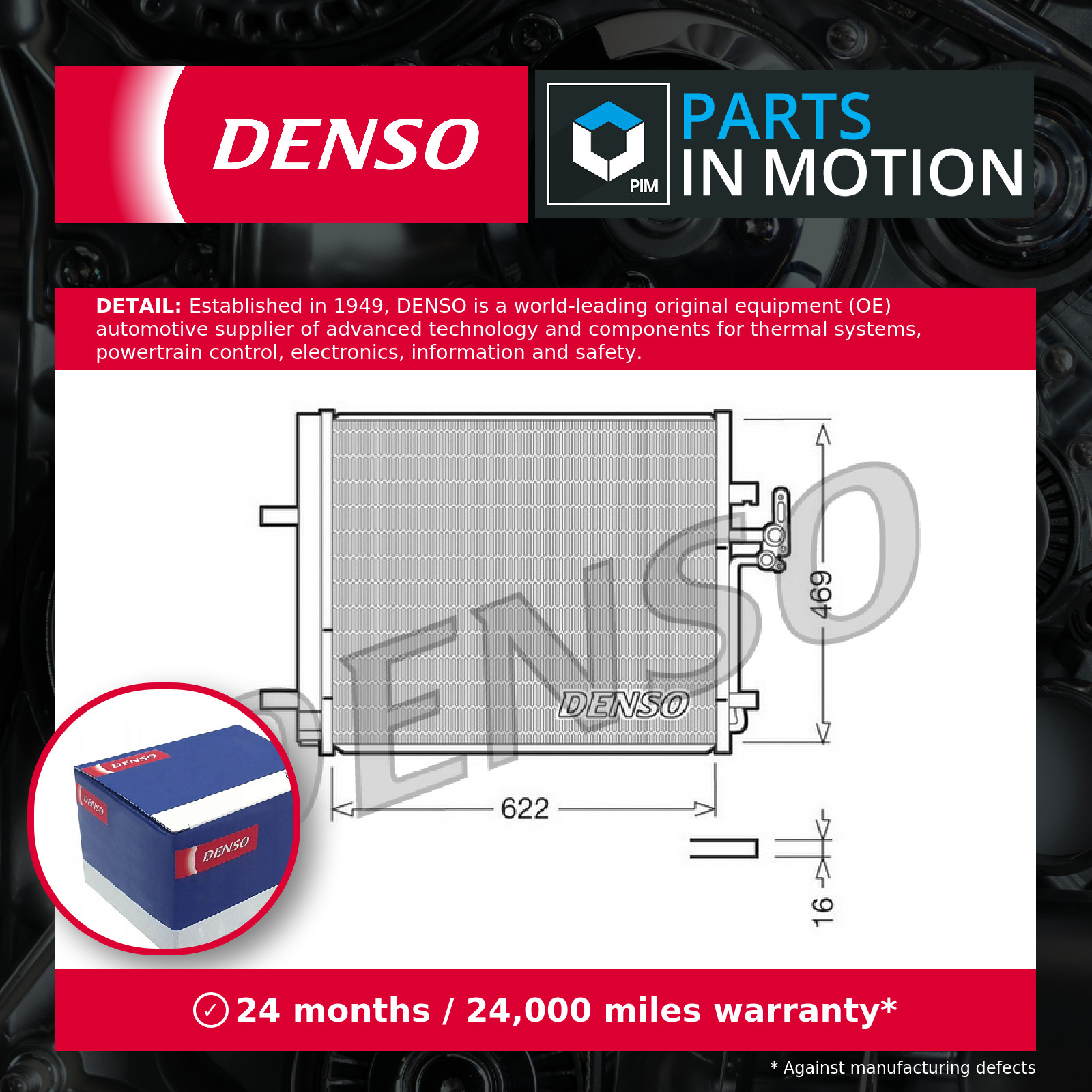 Fits DENSO DCN10016 Condenser, air conditioning ⭐UK Stock⭐ - Image 5