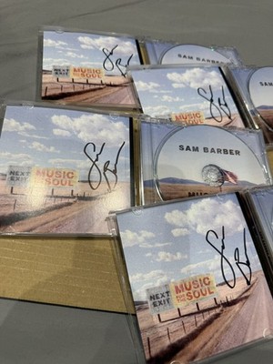 Sam Barber Signed - Music For The Soul CD + Signed Art Card