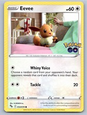 Eevee #54 Prices | Pokemon Go | Pokemon Cards