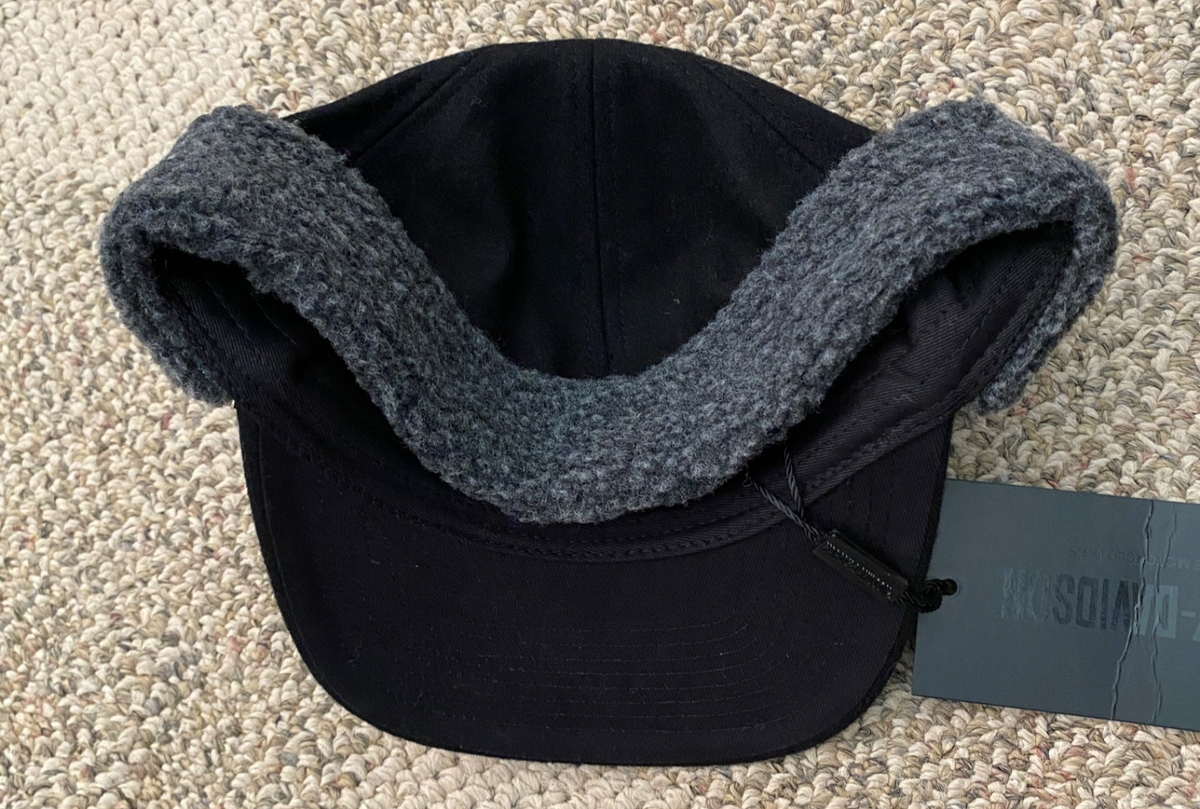 ? Harley-Davidson Trapper Hat | Faux Fur Ear Flaps | Size Small | Winter Biker Harley Davidson Aviator Style Trapper Winter Hat With  main image 2