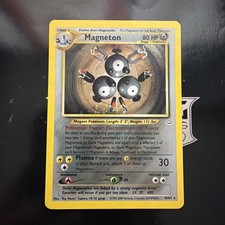 Magneton 10/64 UNLIMITED HOLO R Neo Revelation Pokemon on eBay