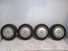 MERCEDES 200/300 (123/124 series) ALLOY WHEEL SET 1244001802 15X6.5J WITH TYRES 