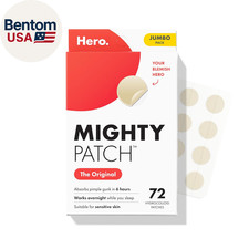 Hero Cosmetics Original Nighttime Acne Pimple Patches, 72 Ct
