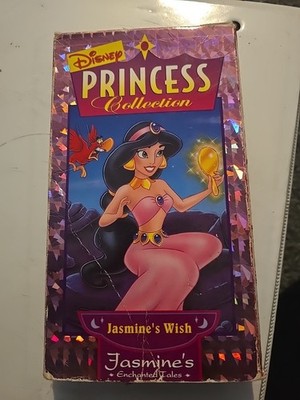 Jasmines Enchanted Tales - Jasmines Wish (VHS, 1995, Princess Collection) 0S&H