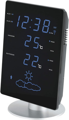 Techno Line Funk-Wetterstation WS 6820 Wettertendenz Alarm Display digital