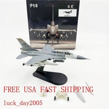 WLTK USAF F-16D Fighting Falcon Fighter 1/72 Diecast Jet Aircraft Model US SHIP