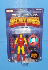 Marvel Legends 6  Iron Man Secret Wars Retro Series Brand New Sealed MIB Hasbro
