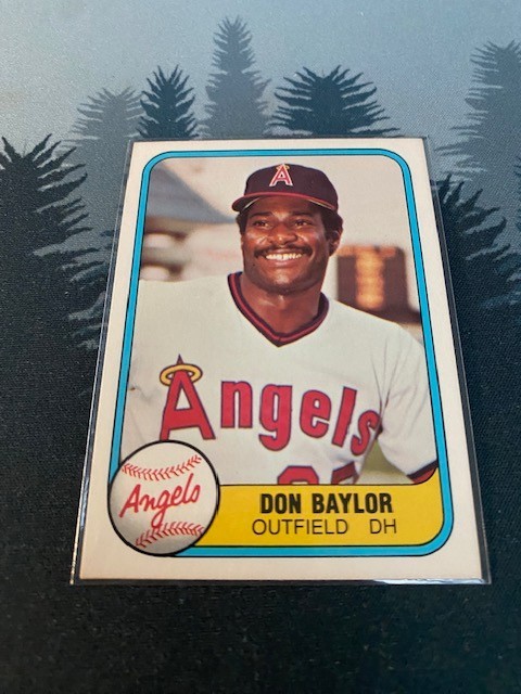 1981 Fleer - Don Baylor #271 - FREE SHIPPING
